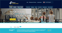 Desktop Screenshot of eurostar.com